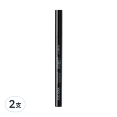 THe SaeM 得鮮 極細防水眼線液筆 0.6ml, 01 黑色, 2支