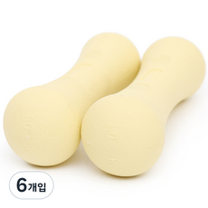 에바핏 파스텔 아령, 1kg, 6개