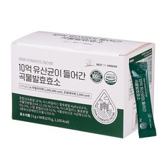 BestOfGreen 含10億益生菌的穀物發酵酵素 90p, 90冊, 1盒