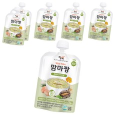 짱죽 맛있는 이유식 맘마짱 10개월부터 1p, 전복노른자진밥, 120g, 6개