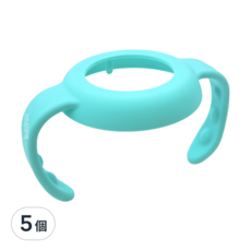 Simba 小獅王辛巴 標準防滑奶瓶把手, 天藍色, 5個