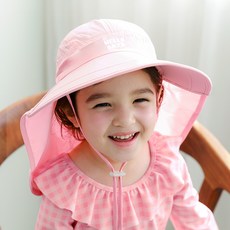 bay-b 嬰幼兒防UV護頸Sunny寬邊遮陽帽