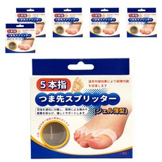 expertgel 樂捷 五趾分趾器 室外專用 單一尺寸 有效分離腳趾 減輕摩擦 舒適透氣, 6盒