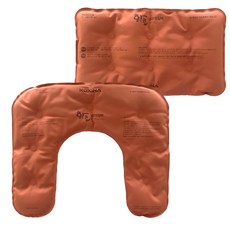 Kosina黃土冷熱麵包長方形+頸肩型, 1套