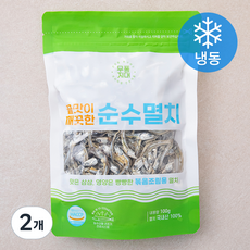 무풍지대 끝맛이 깨끗한 순수 멸치 볶음조림용 (냉동), 100g, 2개