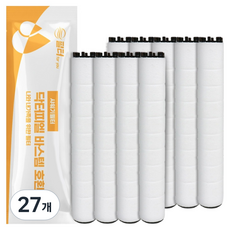 필터포유 닥터피엘 샤워기 호환필터 개별포장, 27개, 무향