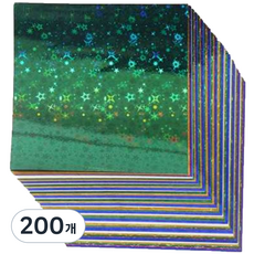 Dasa BABA製作材料雷射色紙 10cm, 200個