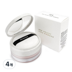 REVECEN Neo絲絨防水定妝蜜粉 15g, 007 Pink, 4盒
