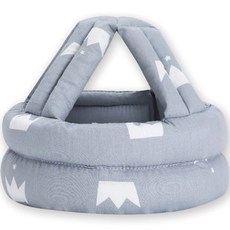 嬰兒護頭帽, 王冠款 灰色, 1個