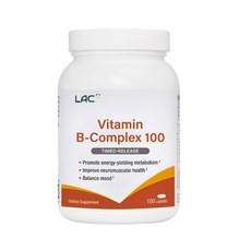 LAC 利維喜 高單位B群50食品錠, 1個, 100顆