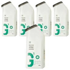 THE LOEL 天然檸檬酸粉, 400g, 韓國製造，多用途清潔劑，適用於熱水壺/洗衣機/浴室等，食品添加物, 5瓶