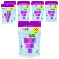 Lab52 齒妍堂 無糖QQ糖, 葡萄, 87.5g, 6包