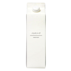 MUJI 無印良品 泡沫洗手乳, 600ml, 1瓶