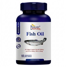 ESMOND NATURAL 愛司盟 純淨魚油軟膠囊, 60顆, 1罐