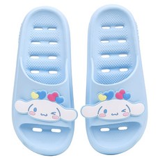 LiLFANT 三麗鷗角色 Pure EVA 柔軟兒童浴室拖鞋, 大耳狗喜拿, 1個