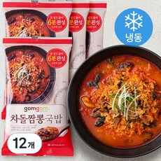 곰곰 차돌짬뽕국밥 (냉동), 210g, 12개