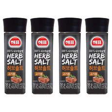 해표 허브솔트 고기용, 50g, 4개
