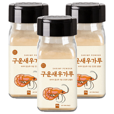 바른미각 구운새우가루, 60g, 3개