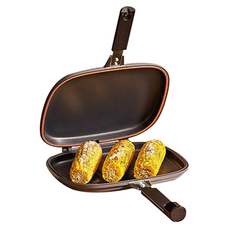 HAPPYCALL Cookmate 標準款雙面鍋 深灰色, 1個, 28cm