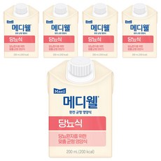 메디웰 매일 당뇨식, 200ml, 5개