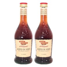 모나리 페데르조니 레드 와인 비네가, 500ml, 2개