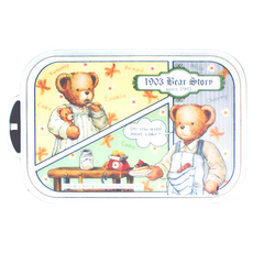 Sidd International 韓國熊砧板 聚乙烯聚丙烯刨花板材質, 大(47 x 30.2 x 1.4cm), 故事熊, 1個