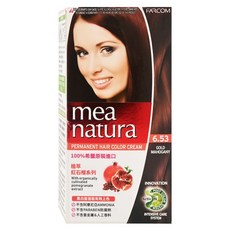 mea natura 植萃紅石榴染髮劑, 淺棕紅色, 1盒