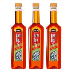 친수 남늑 연어향 피쉬소스, 650ml, 3개