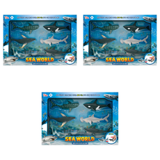 THINK Toys Sea World 回力海洋公仔6件組, 3套