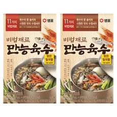 샘표 비법재료 만능육수 소스, 11.5ml, 2개