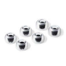 AZLA Crystal for Buds2 Pro 專用耳塞 雙邊混合型 M + ML + L 套組, 單一商品, 煙燻