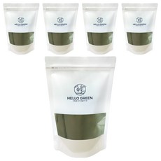 헬로우그린 쑥분말 고운쑥가루, 400g, 1개입, 5개