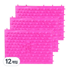 ETN DIY 指壓墊, 12片, 粉色