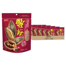 盛香珍 豐葵香瓜子 桂圓紅棗 全素, 150g, 10包