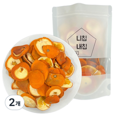 니칩내칩 건조 오렌지 껍질, 80g, 2개