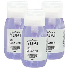 유키 대용량 펌프형 젤클리너, 200ml, 3개