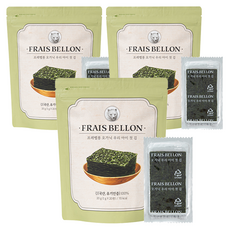 프레벨롱 오가닉 우리 아이 첫 김, 20g, 3개