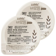 루솔 바로밀 영양 진밥 이유식, 대추, 120g, 2개
