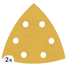 BOSCH 博世 EXPERT C470 三角 6孔 魔鬼氈 P320 GOP 5片入 2608900830, 2個