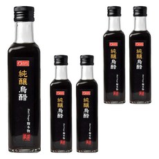 康健生機 純釀烏醋 天然蔬果釀造米醋 台式拌麵羹湯風味, 250ml, 5瓶