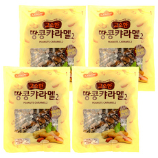 ILKWANG 焦糖花生糖, 600g, 4袋