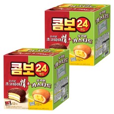 ORION 好麗友 巧克力派 39g 12包入+蛋黃派 23g 12包入, 2個, 744g