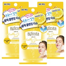 Bifesta 碧菲絲特 膠束潔面片 完美光澤, 3個, 46枚入