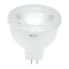 DANCELIGHT 舞光 MR16 全電壓免驅投射燈炮6W D-MR166WR2-NP, 黃光, 1個