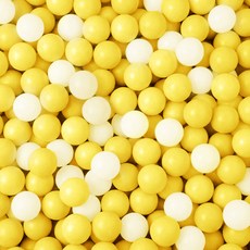 조이올리 볼풀공 200p, 엘로우+화이트, 1세트