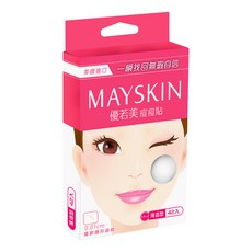 MAYSKIN 優若美 痘痘貼 薄透型, 42入, 1盒
