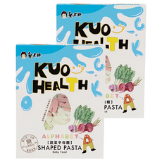 郭老師 純手工無添加寶寶蔬果字母麵 (8個月以上) 150g x 2盒, 蔬菜