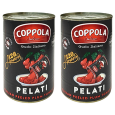 COPPOLA 柯波拉 天然無加鹽去皮整粒番茄, 400g, 2罐