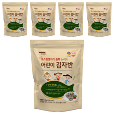 바다원 어린이 김자반, 5개, 오리지널, 40g