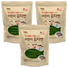 바다원 어린이 김자반, 3개, 오리지널, 40g